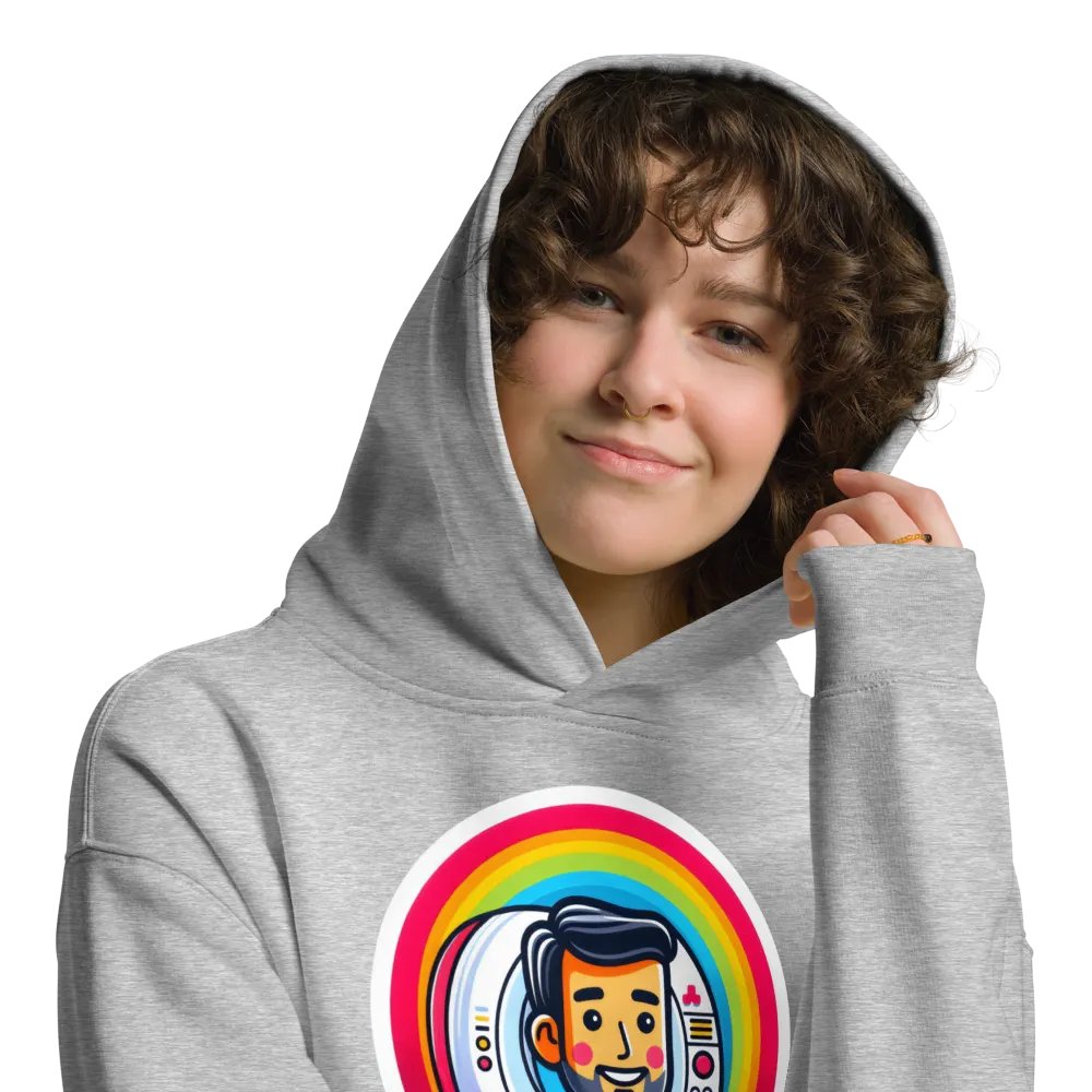 Rainbow CT Xcanner Unisex Oversized Hoodie product image (39)