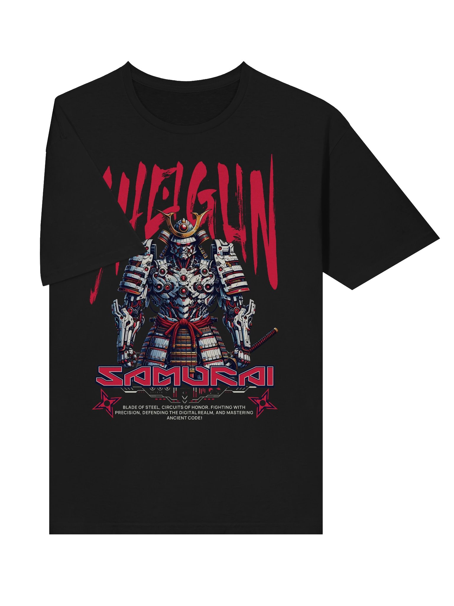 Shogun Samurai Cyber Armor T-Shirt - Gildan Softstyle product image (3)