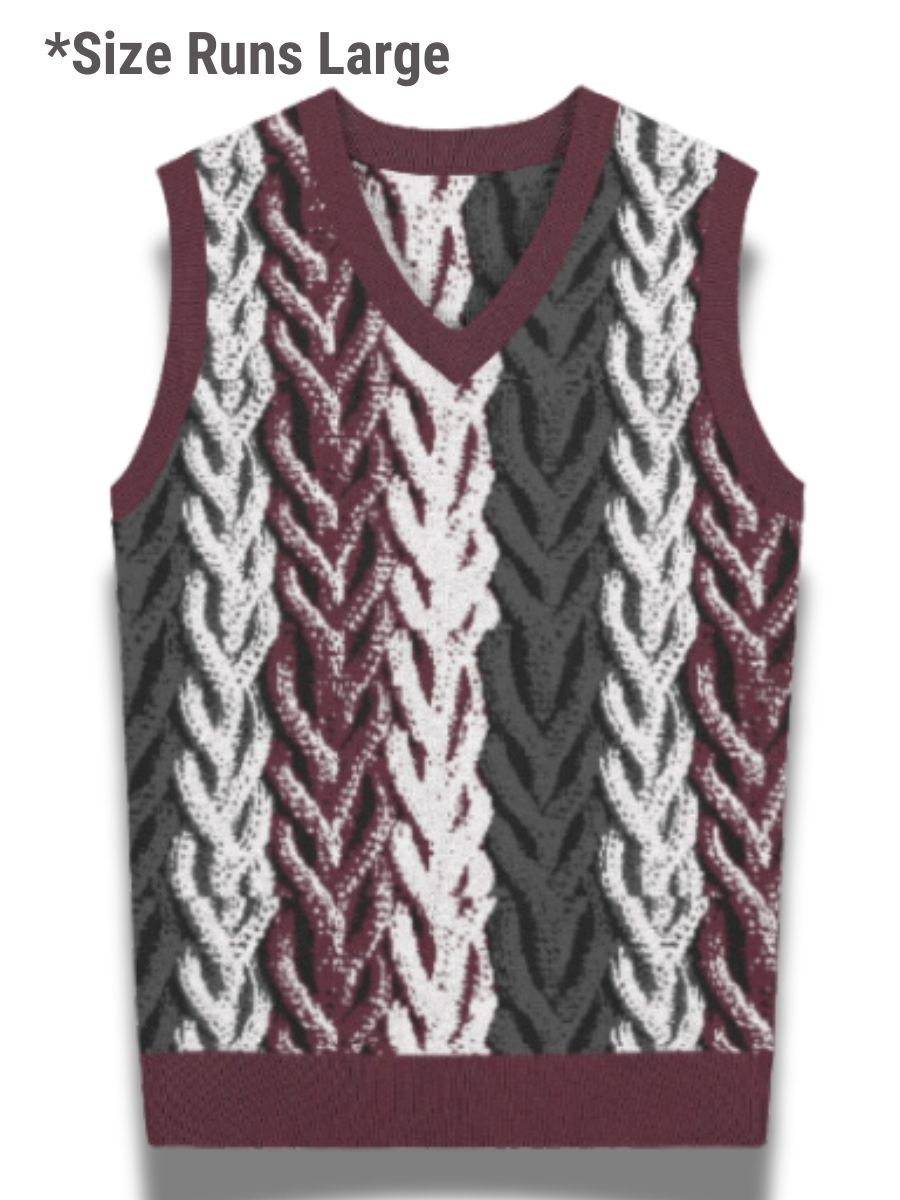 Feels Like Christmas - Knit V-Neck Vest product image (2)