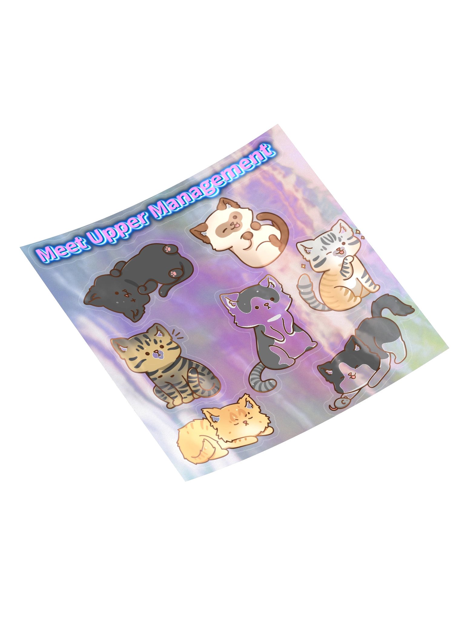 Meows Sticker Sheet product image (4)