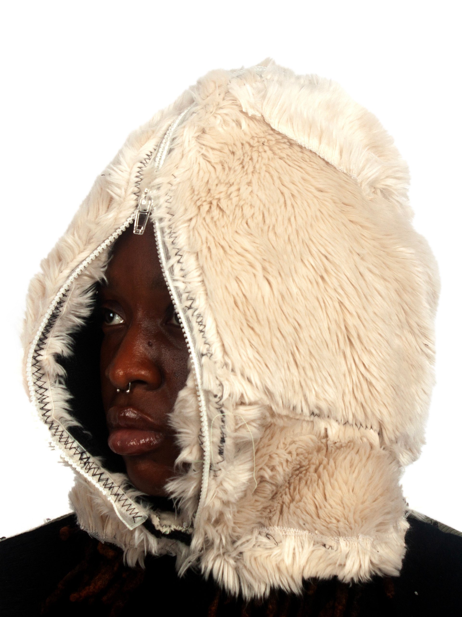 Fur Zip Beanie product image (1)