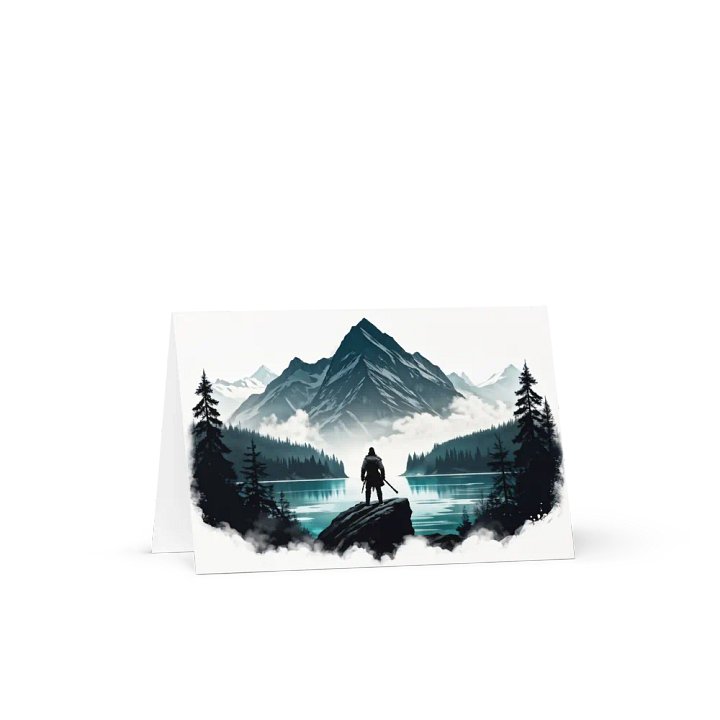 Greeting Card - Mountain View product image (2)