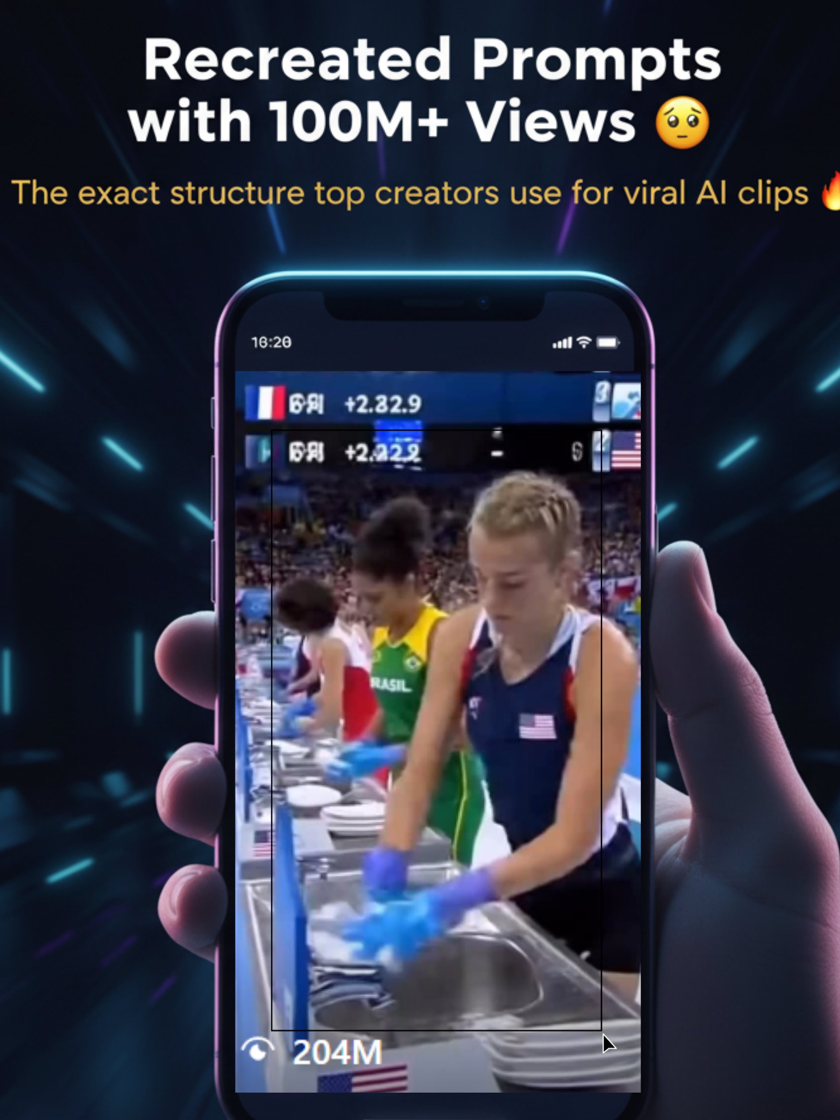 Ultimate Sora 2 Prompt Guide | Master Prompt Template + Viral Video Prompts product image (11)