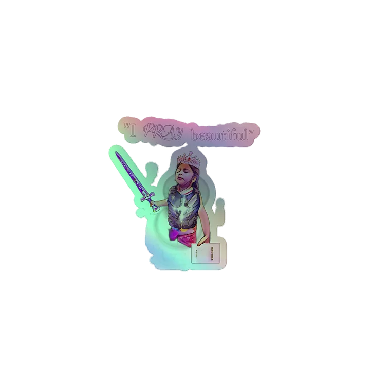 “I Pray Beautiful” - Sticker product image (1)