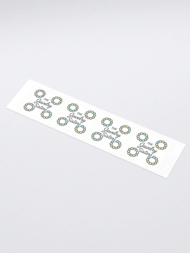 Jewelry Sisters Kiss Cut Stickers (Set of 4) product image (1)