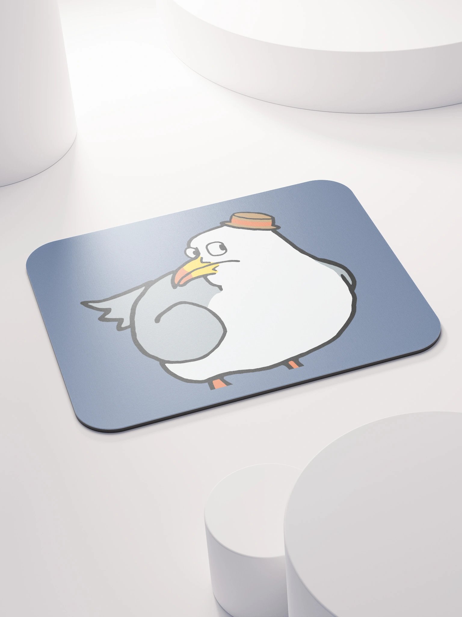 Chonky Seagull Mouse Pad product image (4)