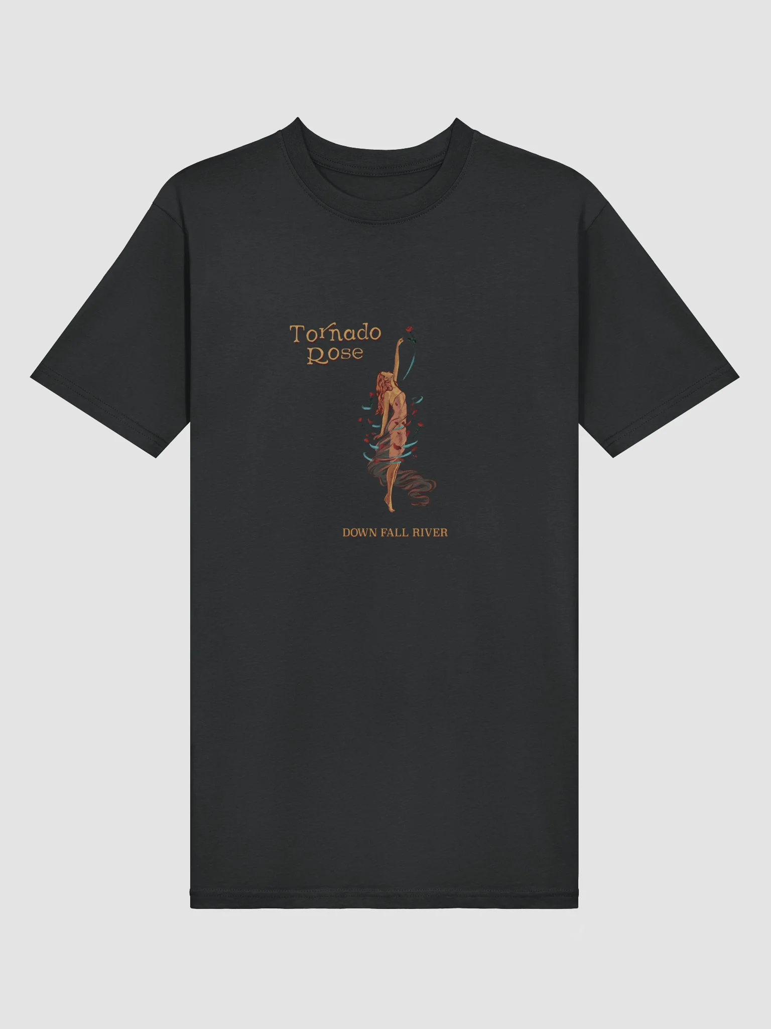 Down Fall River Black Tee product image (3)