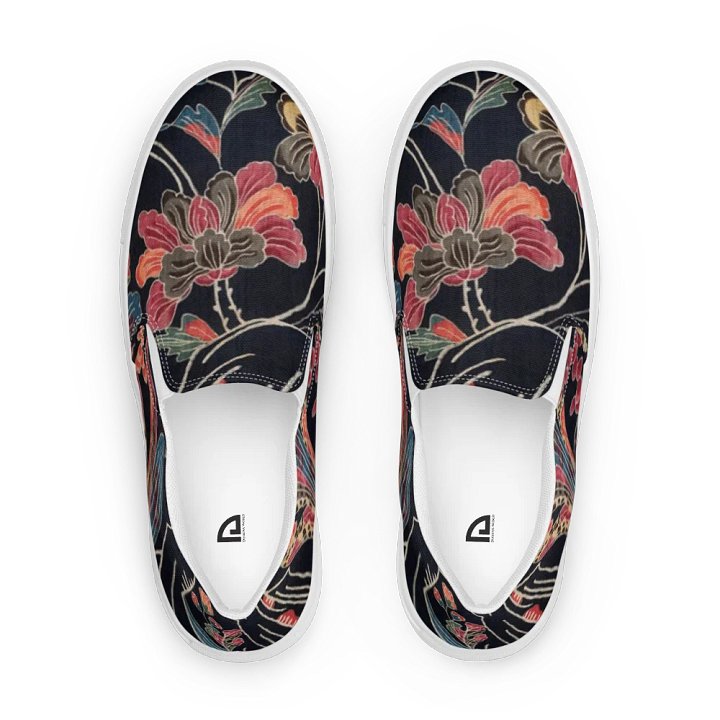 Red Flowers Canvas Shoes product image (1)
