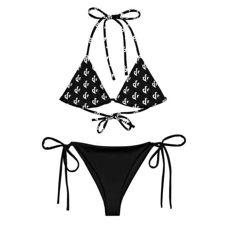 Official Joshy J Womens All Over Logo Top Bikini product image (2)