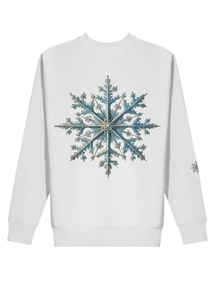Blue Snowflake Sweatshirt product image (2)