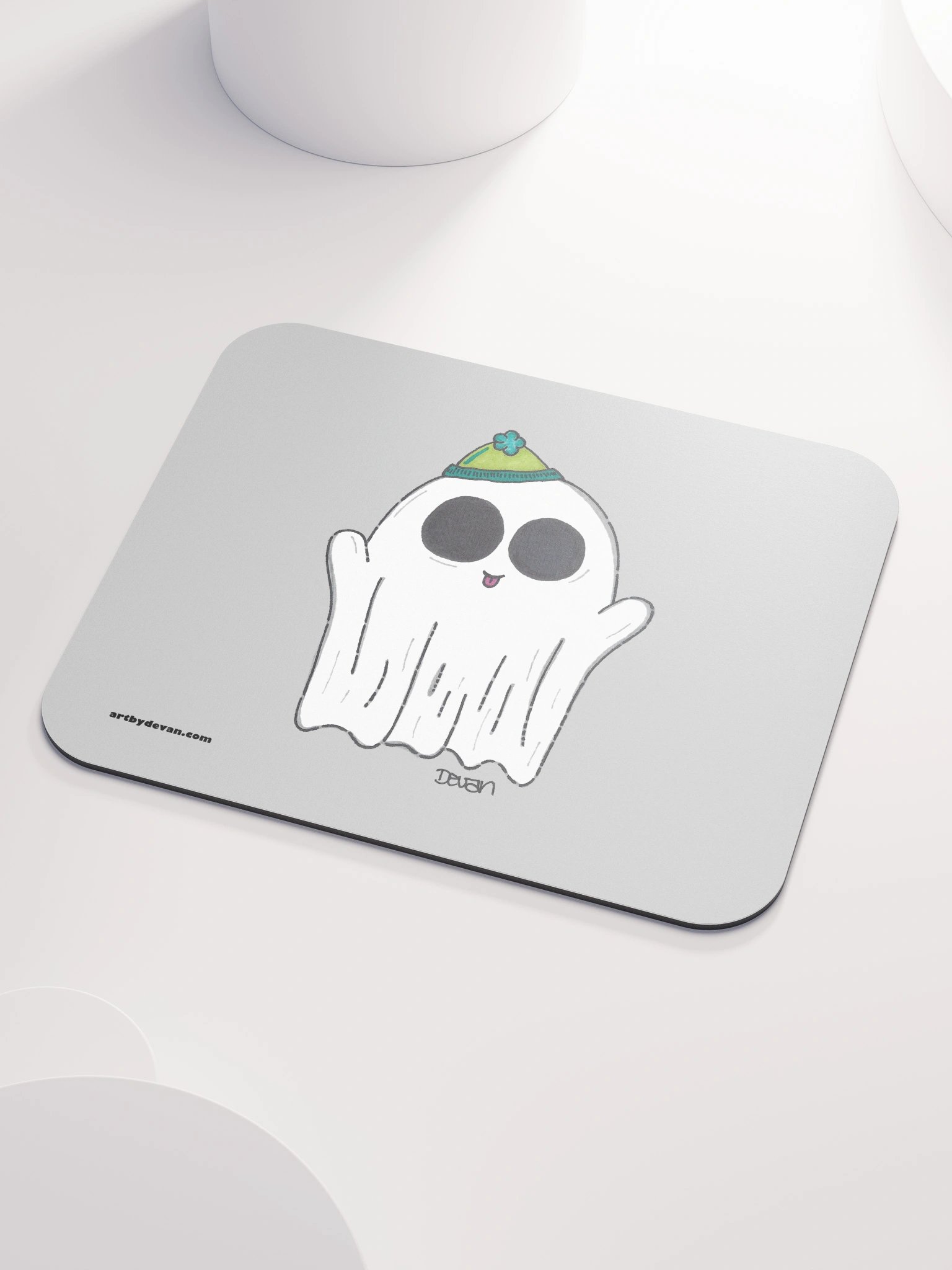 Silly Ghost Mousepad product image (3)