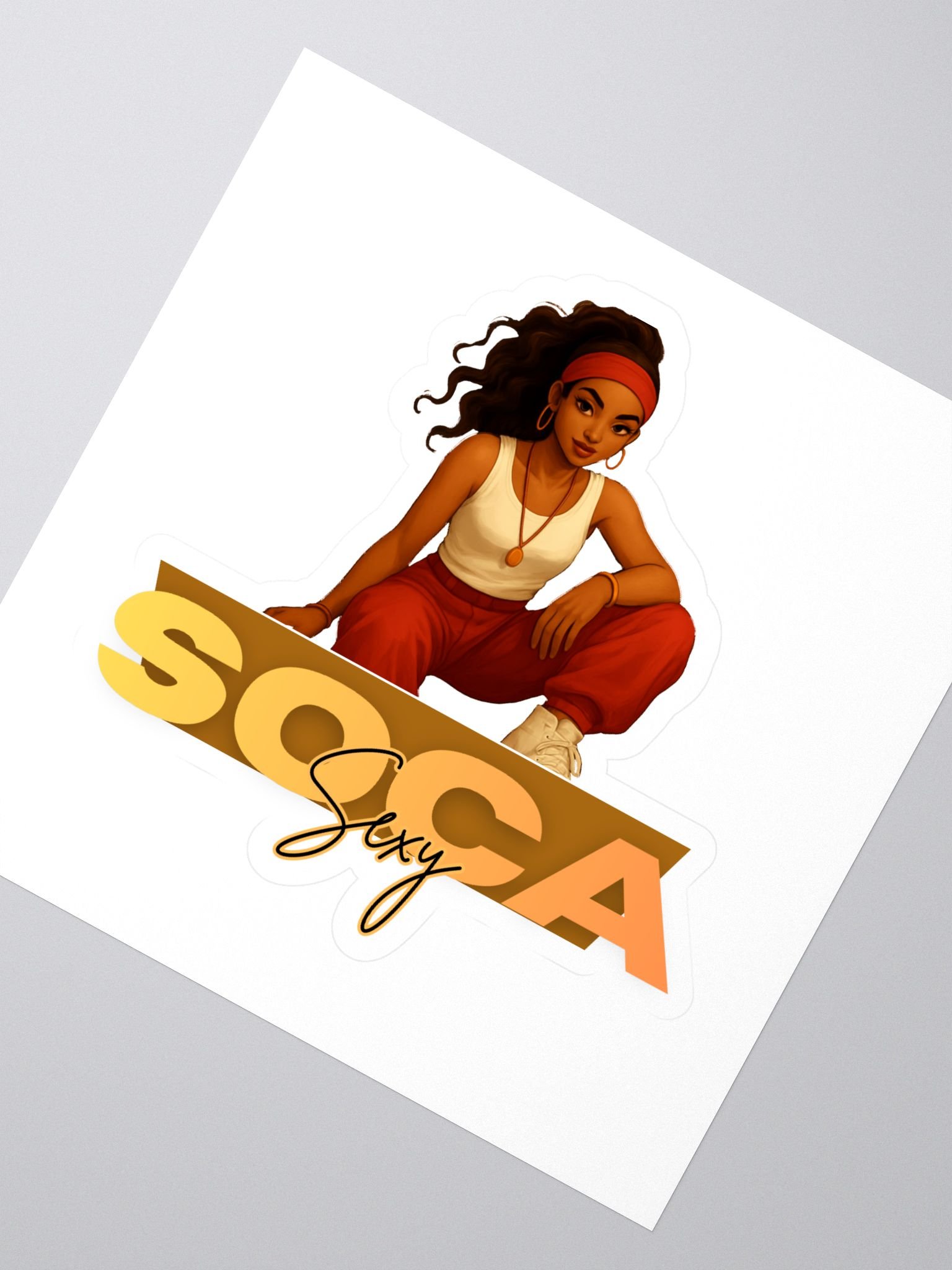 ''Philius Apparel'' Kiss Cut Stickers - SOCA Style! product image (2)