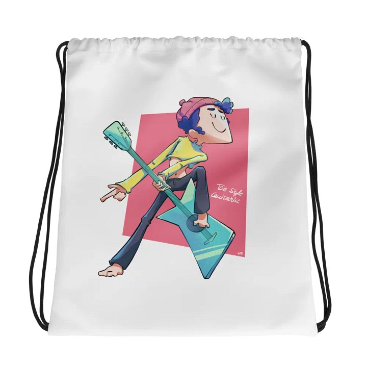 Toe Style Guitarist | Drawstring Bag product image (1)
