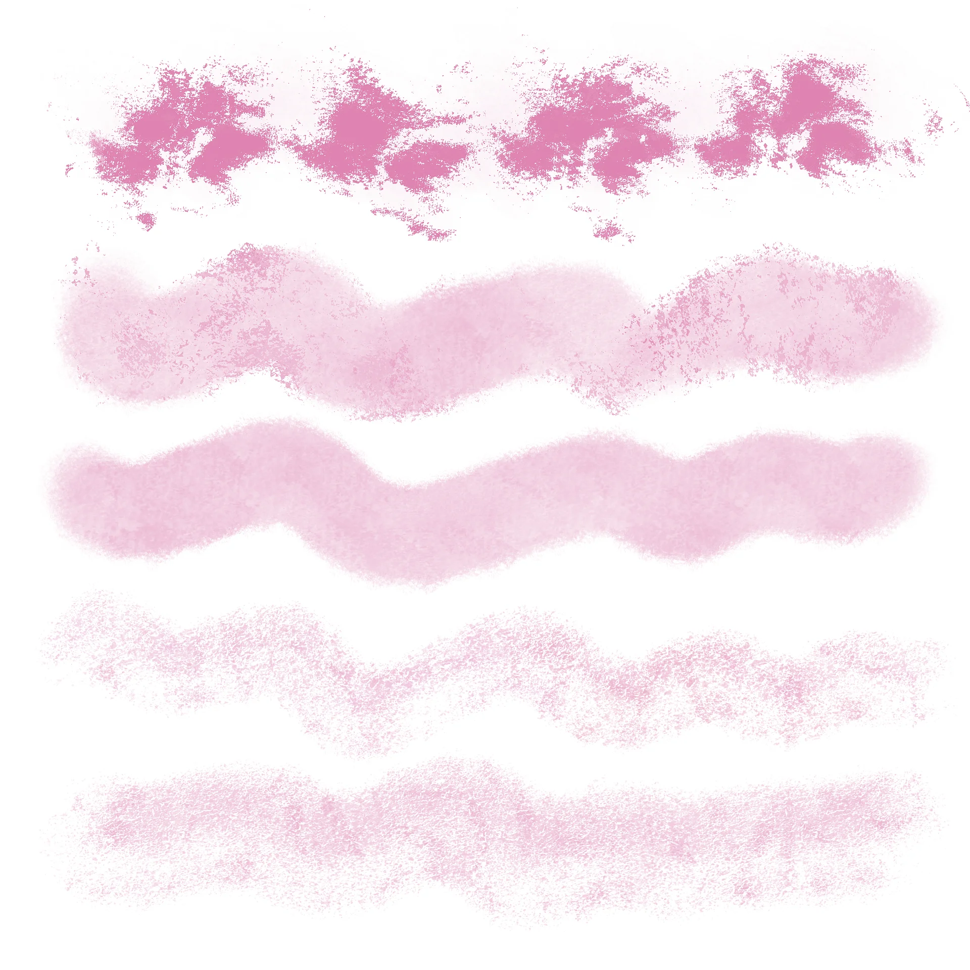 94pk Experimental Paint Brushes for Procreate product image (3)