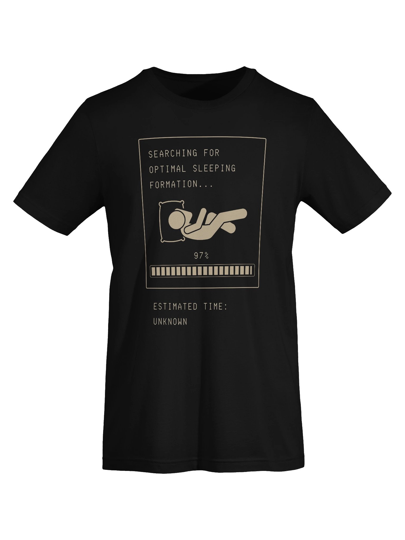Optimal Sleeping Formation Shirt | Chronic Pain & Hypermobility Humor Tee product image (5)