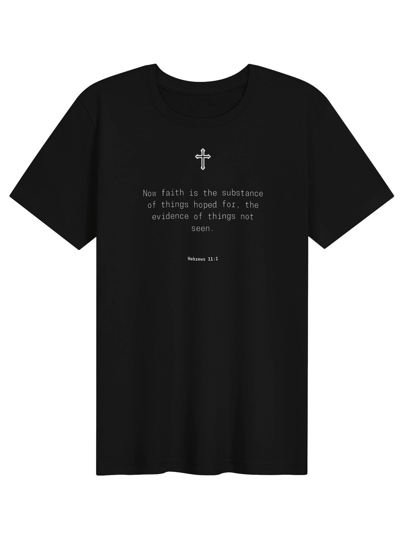 Hebrews 11:1 Faith Cross Tee product image (7)