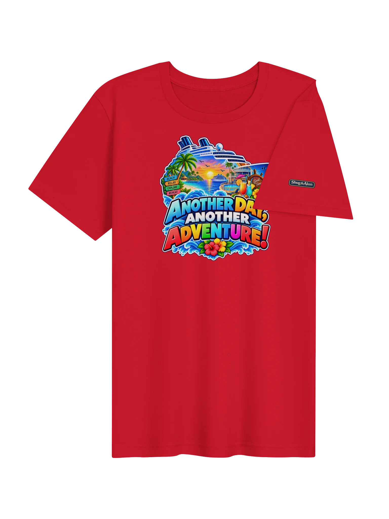 Another Day, Another Adventure Cruising T-shirt product image (4)
