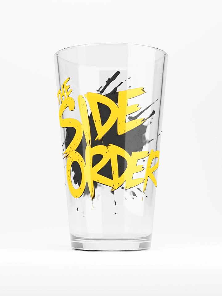 Splatter Effect Shaker Pint Glass product image (1)