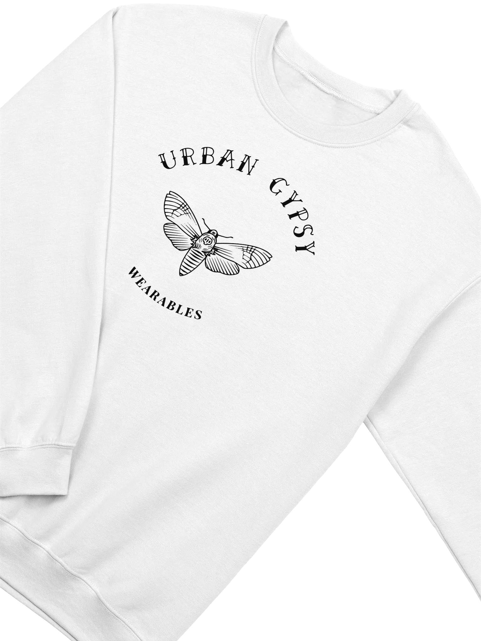 Urban Gypsy Moth Crewneck Sweatshirt product image (42)