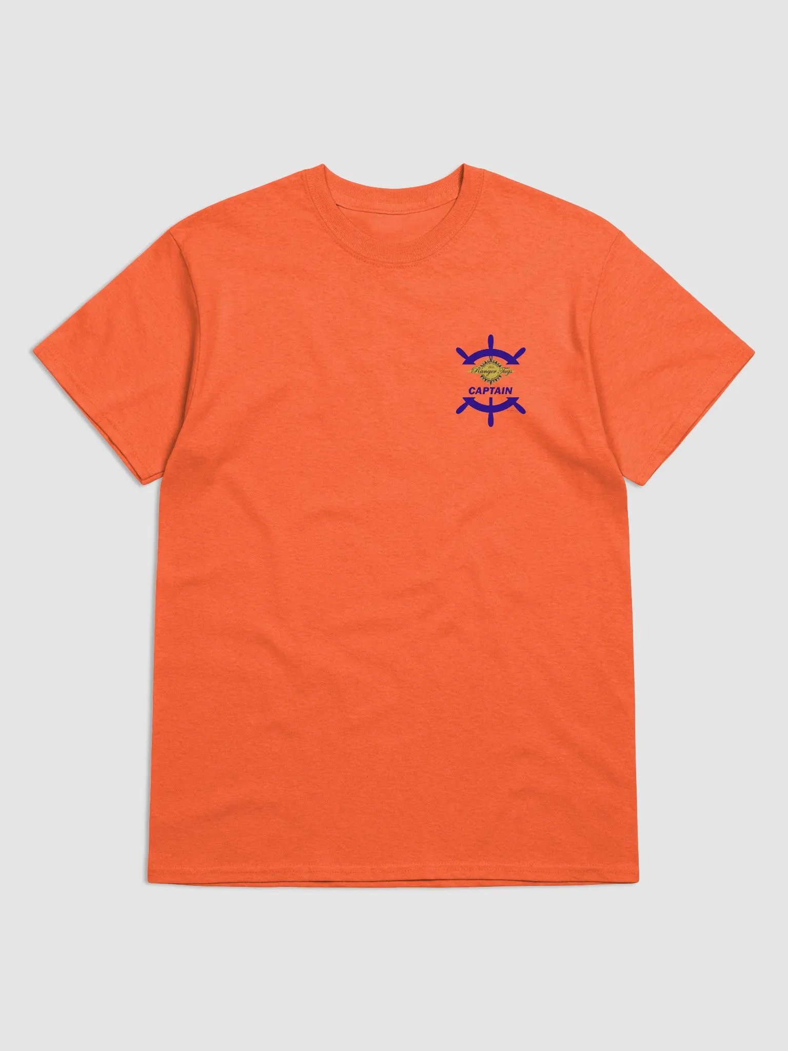 Ranger Tug Captain - T-Shirt - Light Shirt w/Blue Logo product image (3)