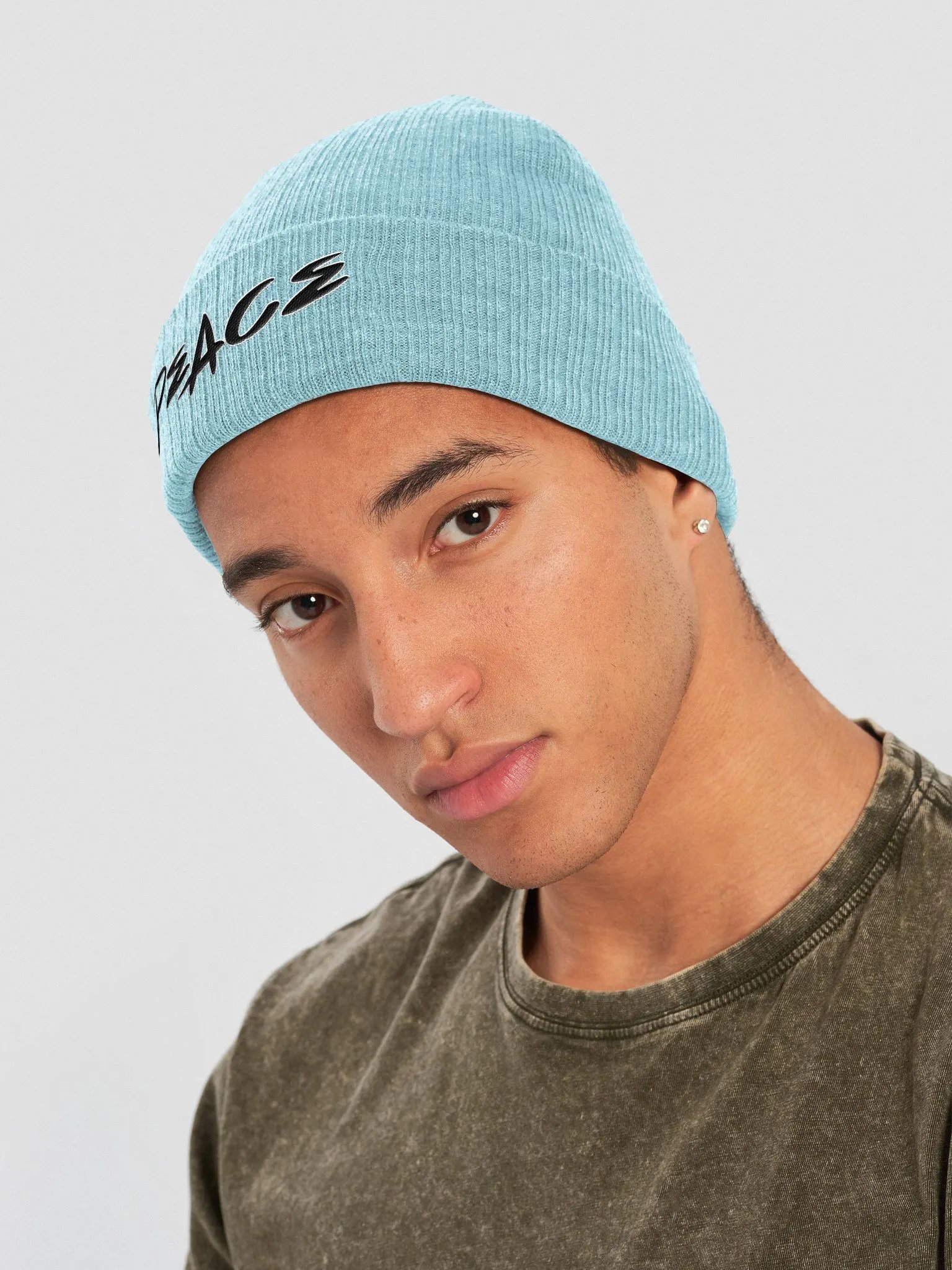 Peace - Keep It Simple - Atlantis Ribbed Knit Beanie product image (4)