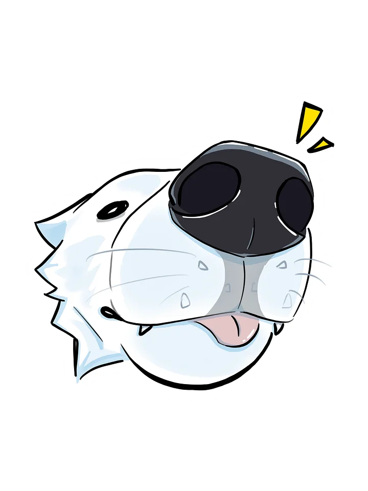 Up Close Wolp Sticker product image (1)