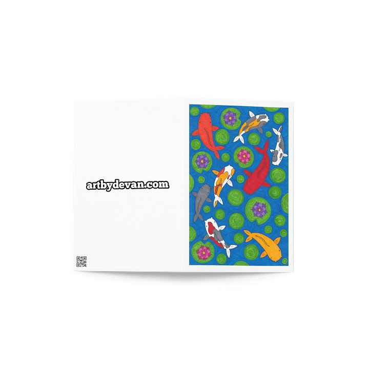 Art Card: Koi Fish product image (2)