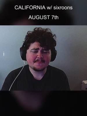 CALIFORNIA w/ @sixroons - AUGUST 7th #bunii #aldn #altrock #indierock #indie