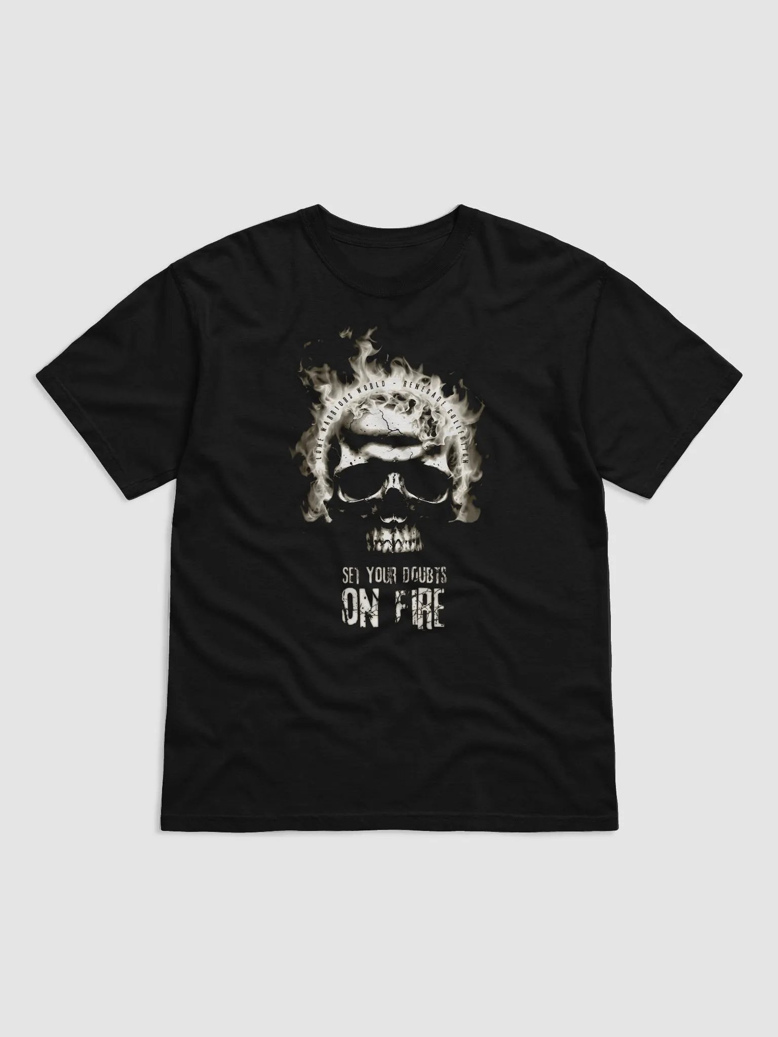Set your doubts on fire. ( White Version ) product image (3)