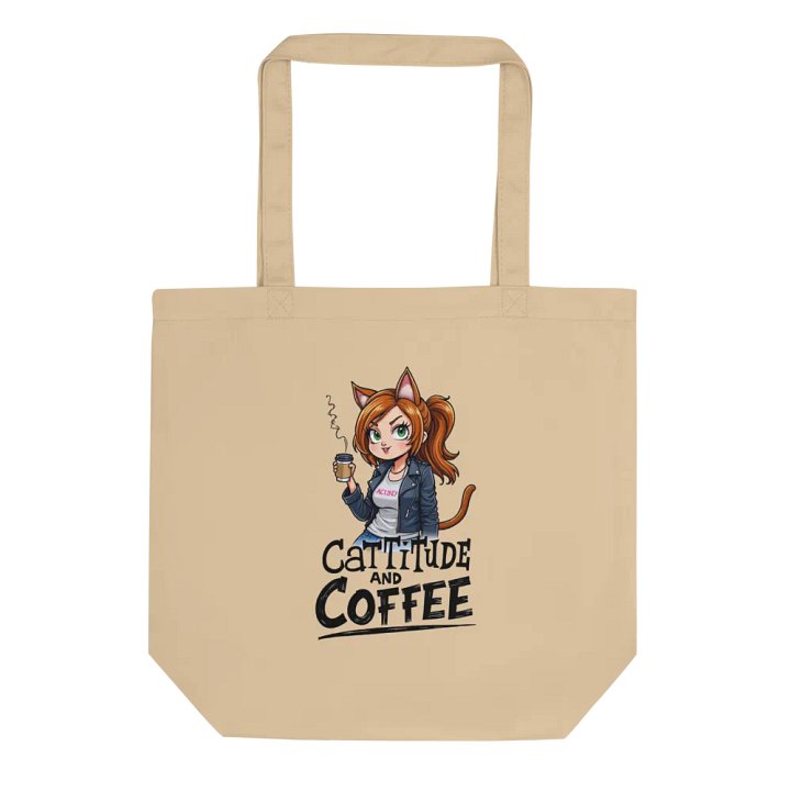 Cat-Titude Eco Tote: Feline Fashion Statement product image (1)