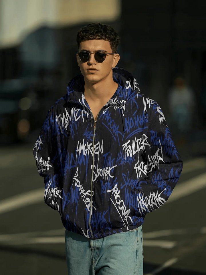 Urban Signal Mesh Windbreaker product image (1)