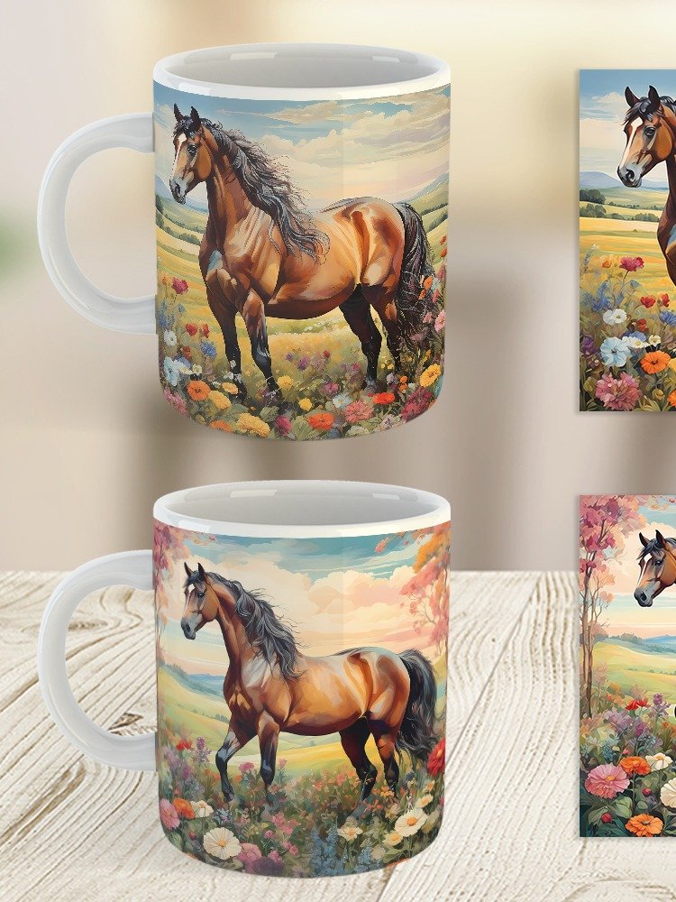 Blossom Gallop Horse Mug product image (19)