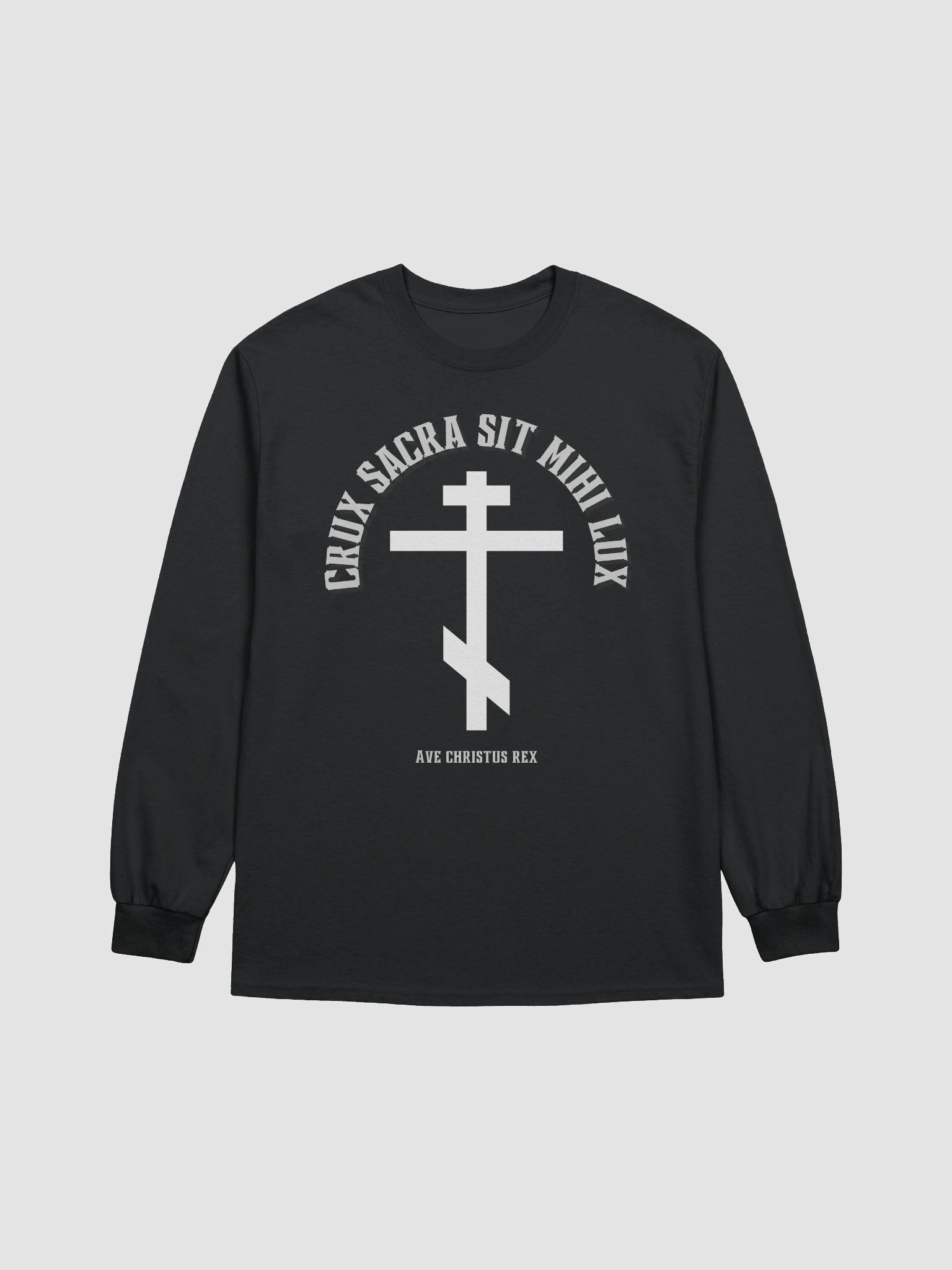 The Holy Cross is my Light Long Sleeve T-Shirt product image (2)