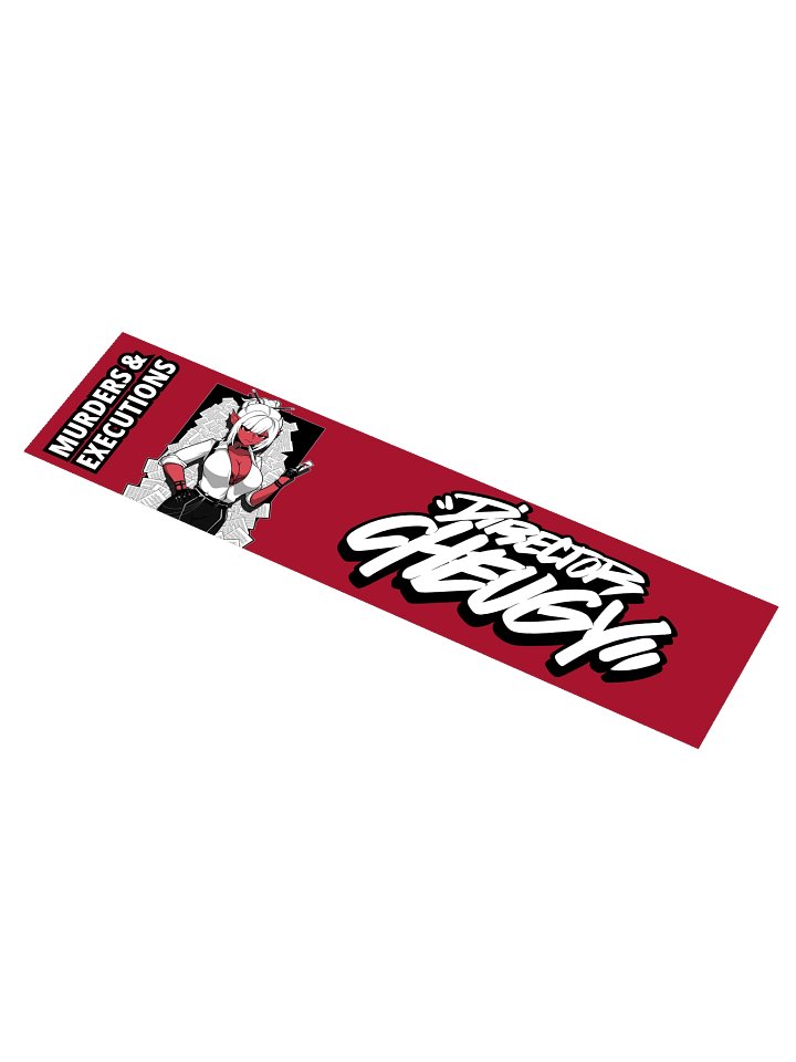Murders & Executions Bumper Sticker (Red) product image (1)