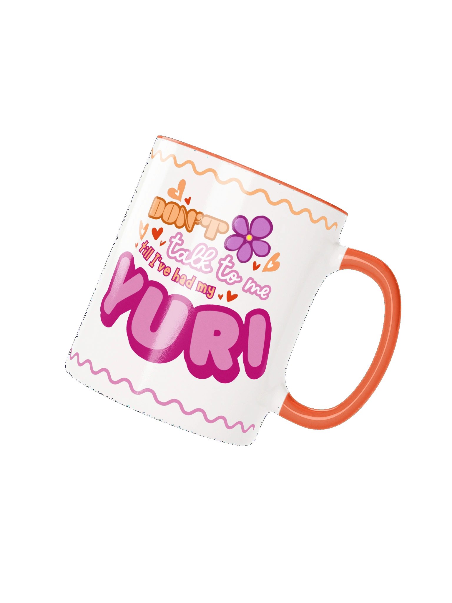 "Don't talk to me till I've had my YURI" Mug product image (6)