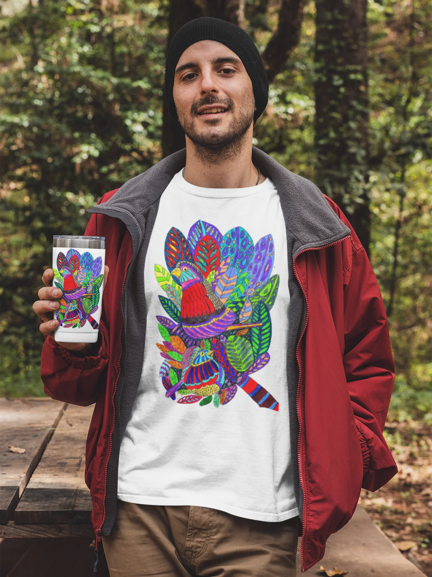 Shaded Serenity Unisex Tee product image (5)