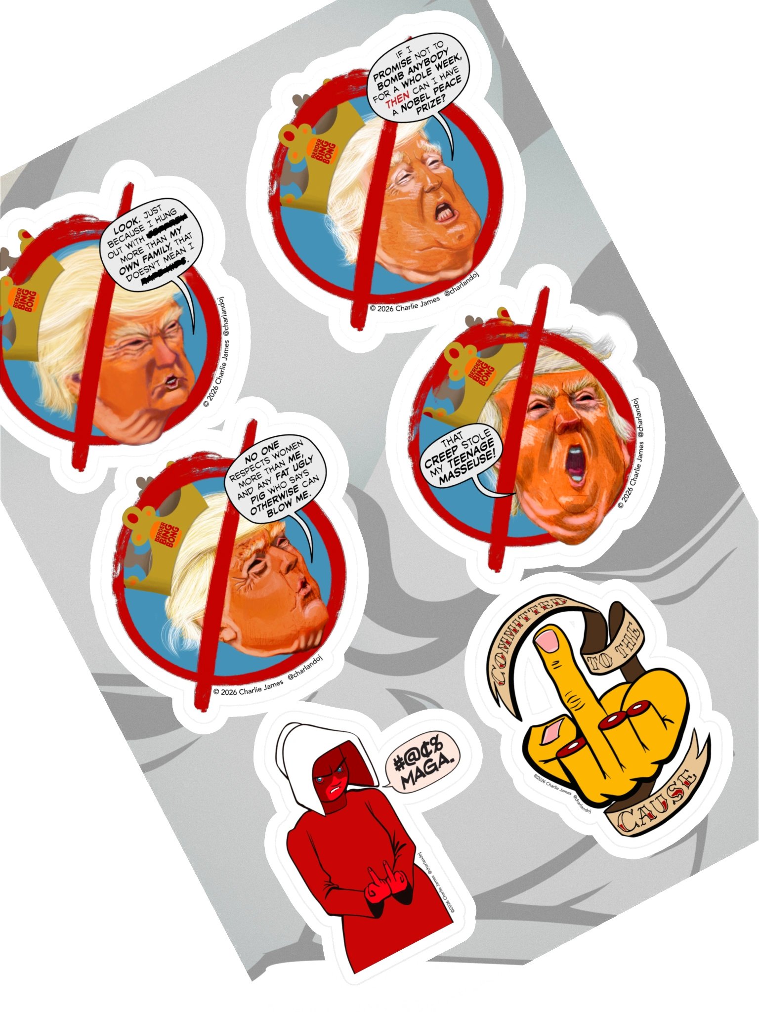 Good Trouble Sticker Set product image (1)