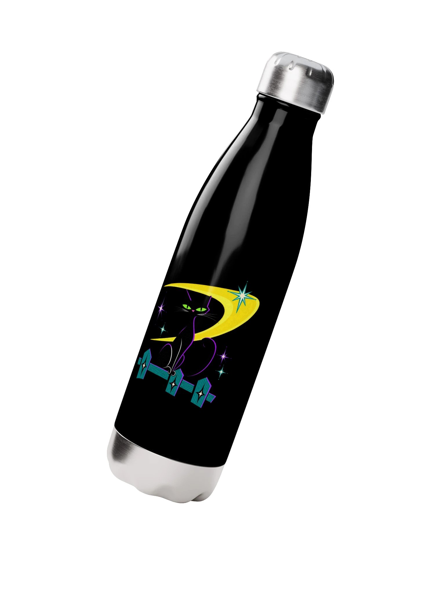 Mama's House Black Stainless Steel Water Bottle product image (2)