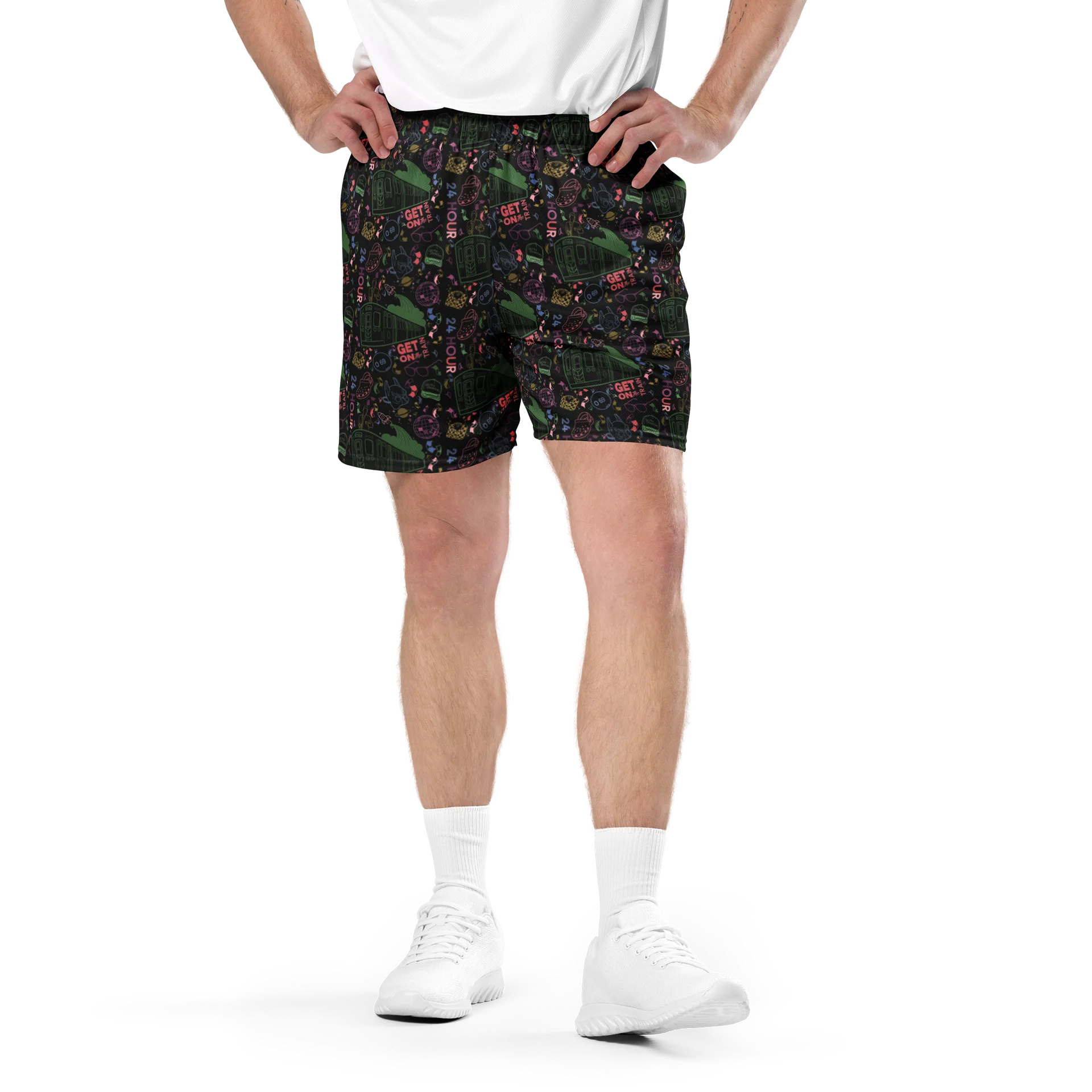 24hr Train Mesh Shorts product image (2)