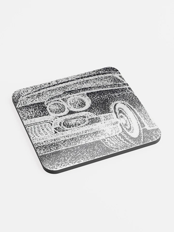 Black Car coaster product image (2)