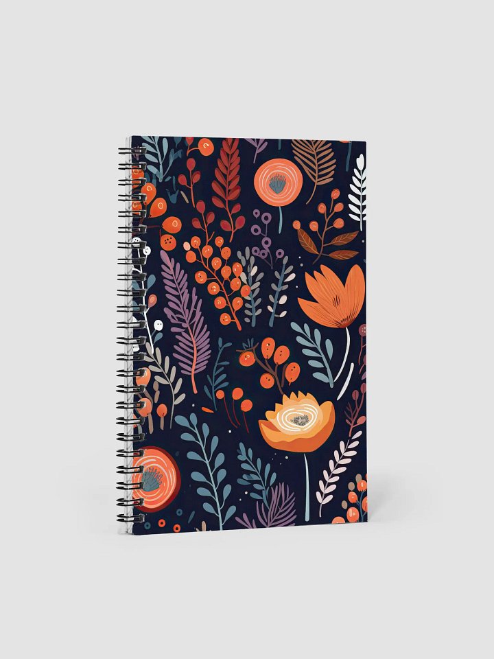 Autumn Bloom Spiral Journal product image (1)