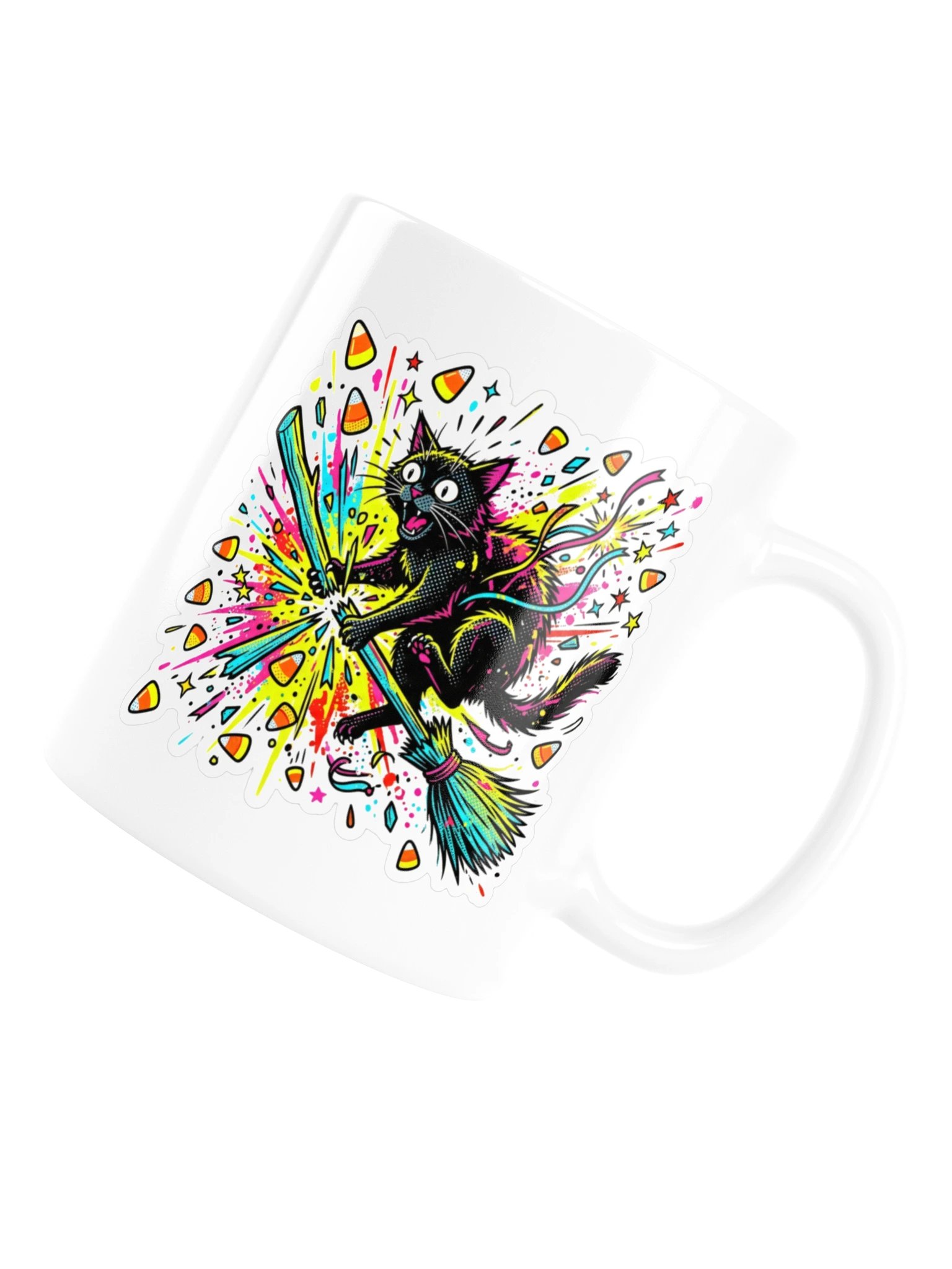 Broom Crash Cat Mug product image (6)