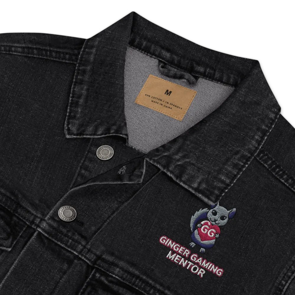 Ginger Gaming Mentor Denim Jacket With GG Chinchilla product image (9)
