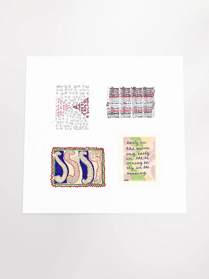 Build Your Own Four Panel Card Art (mixed orientations) product image (2)