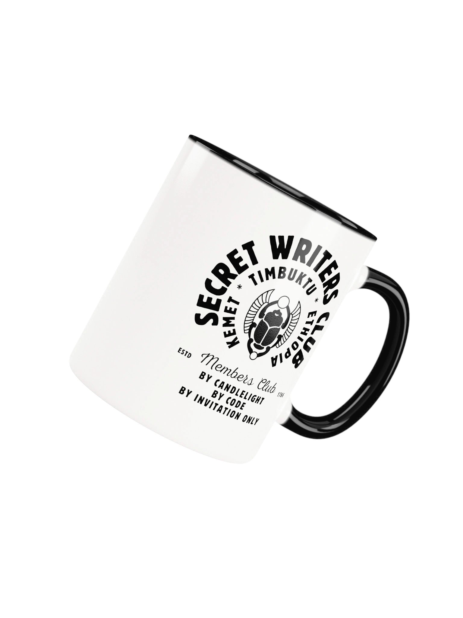 Secret Writers Club | Two Tone Mug | Originology | Black History X product image (5)