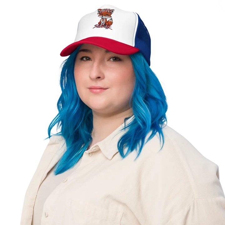 Flower Fox Trucker Hat product image (7)