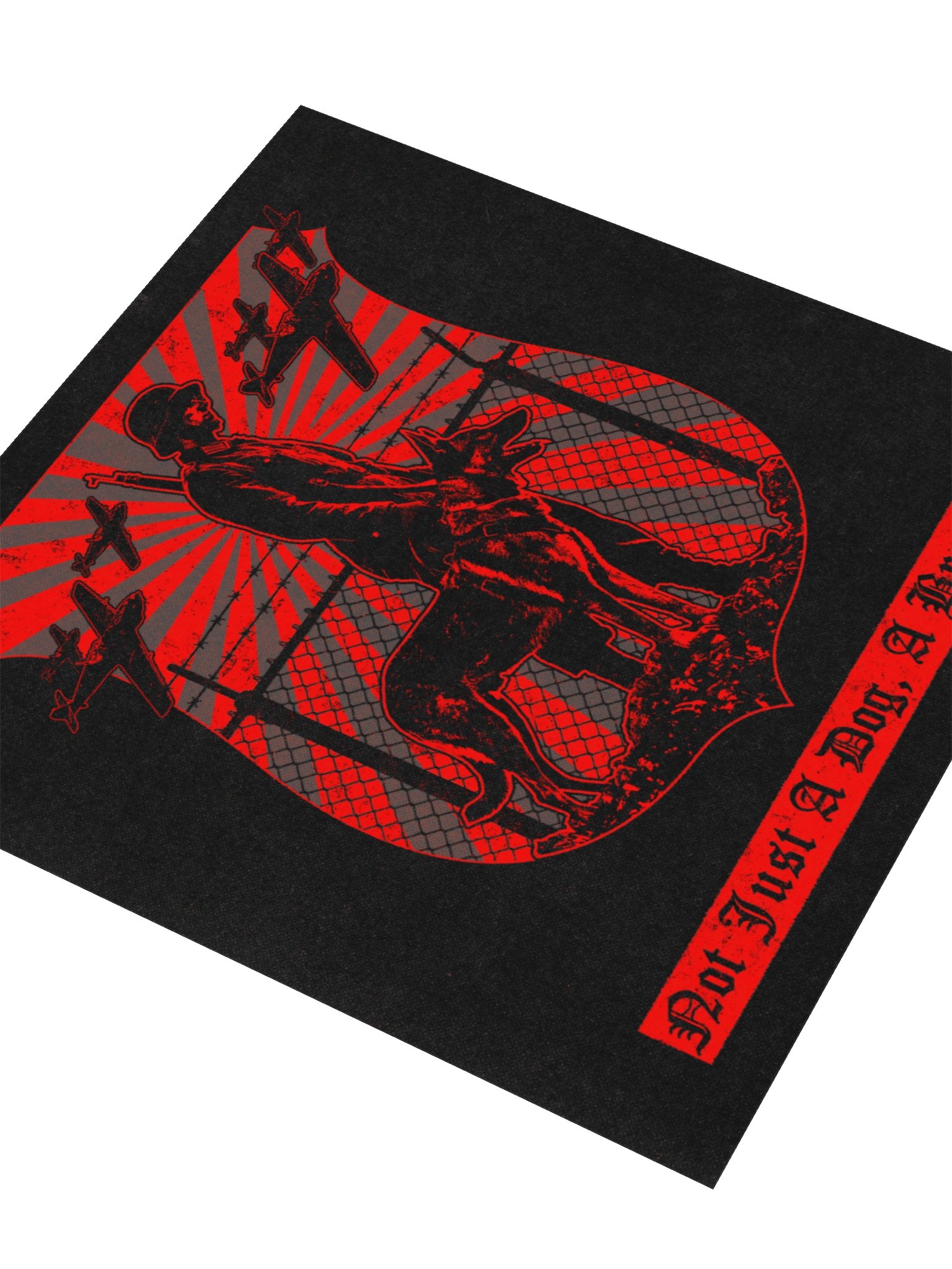 "BROTHERHOOD TO THE GRAVE" STICKER RED product image (8)