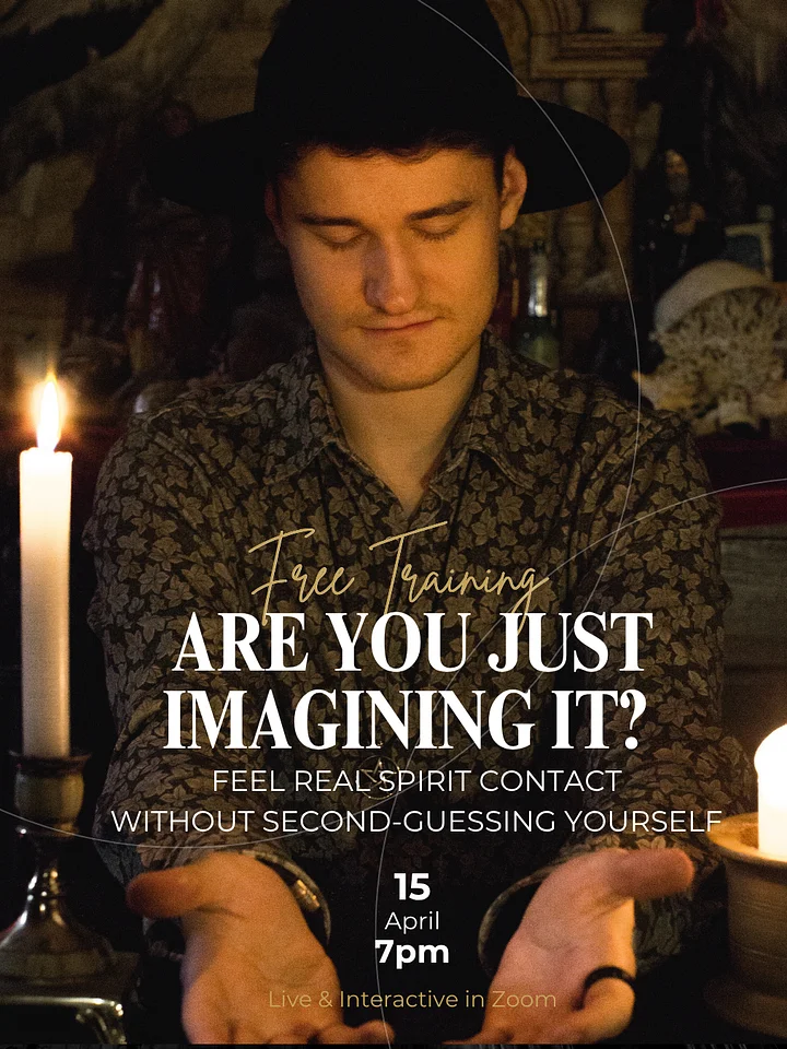Are you just imagining it? Feel real spirit contact without second-guessing yourself product image (1)