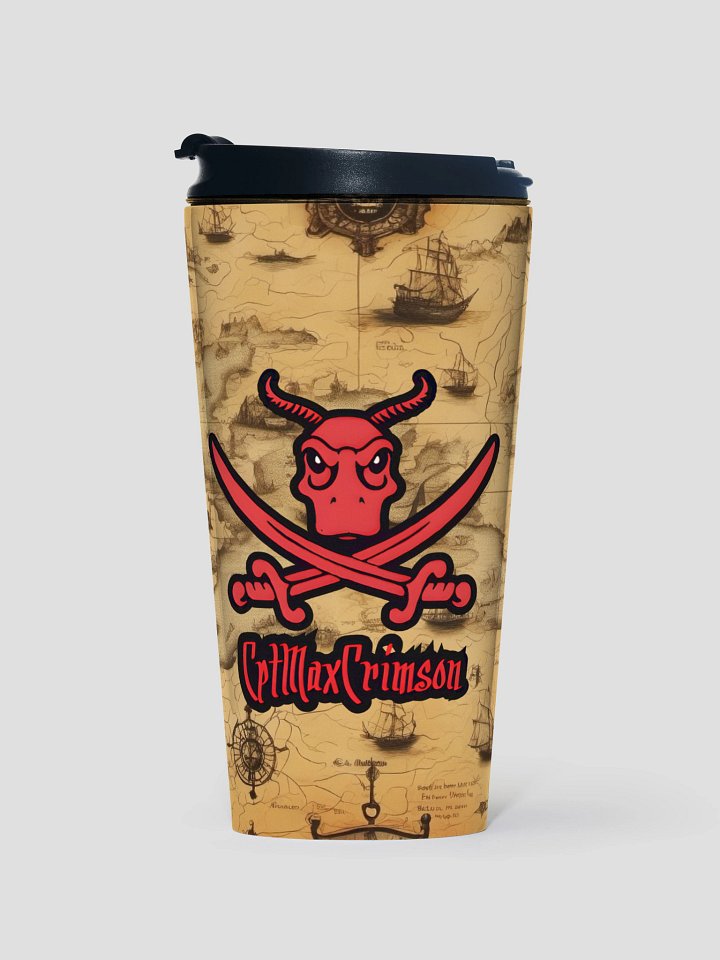CptMaxCrimson Travel Mug product image (1)