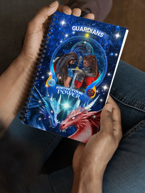Guardians Know Your Power Spiral Notebook product image (1)